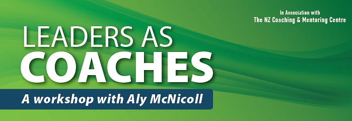 Leaders as Coaches 24 + 31 July (online) logo